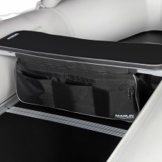 Накладка мягкая на сидение MARLIN (черная)+сумка рундук 380 (96 см)